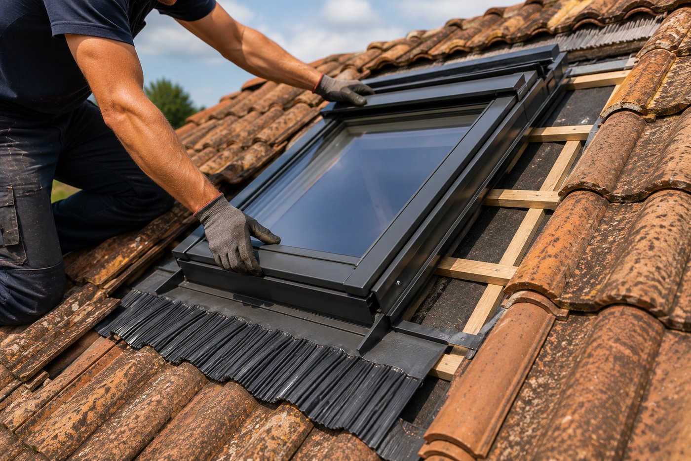 Installation et remplacement de Velux — Lemière Toiture, Replonges
